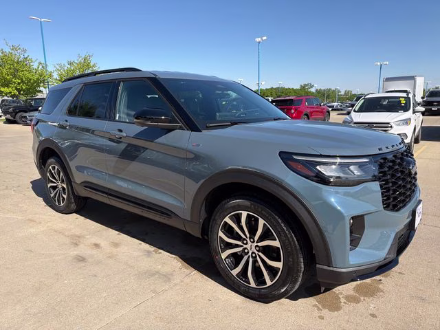 2026 Vapor Blue Metallic Ford Explorer ST-Line 4X4 SUV