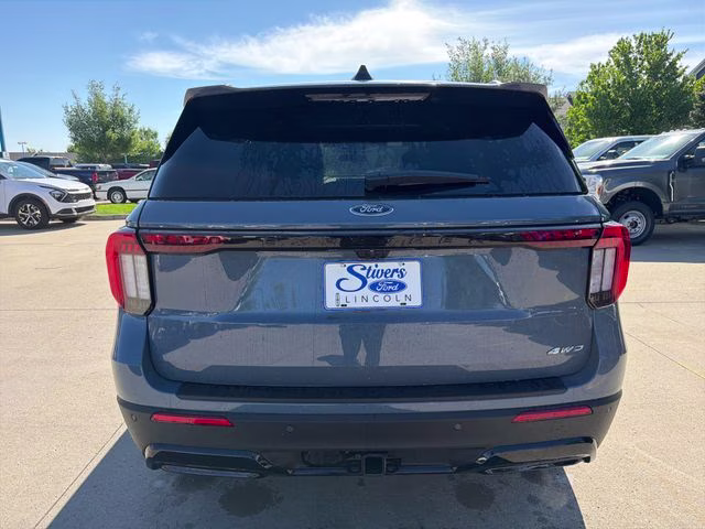 2026 Vapor Blue Metallic Ford Explorer ST-Line 4X4 SUV