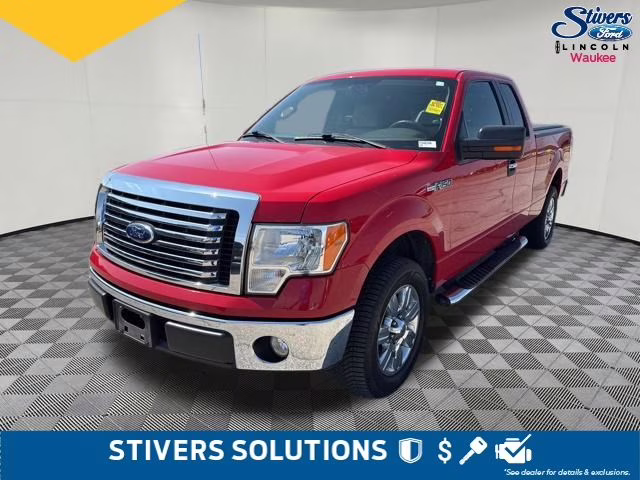 2010 Vermillion Red Ford F-150 XLT RWD Truck
