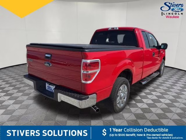 2010 Vermillion Red Ford F-150 XLT RWD Truck