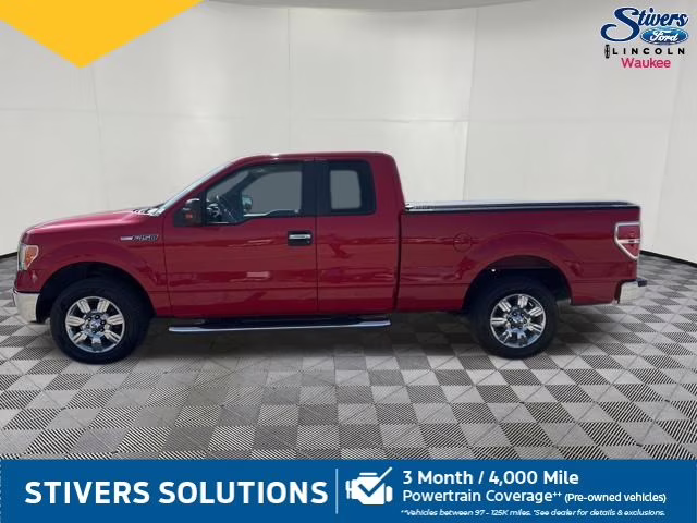 2010 Vermillion Red Ford F-150 XLT RWD Truck