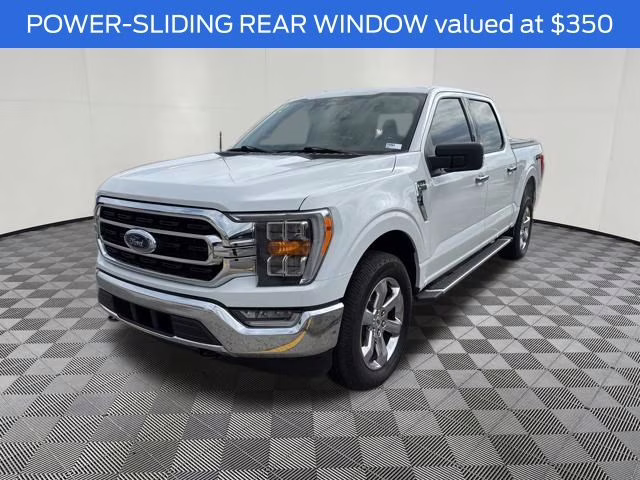 2022 Oxford White Ford F-150 XLT 4X4 Truck