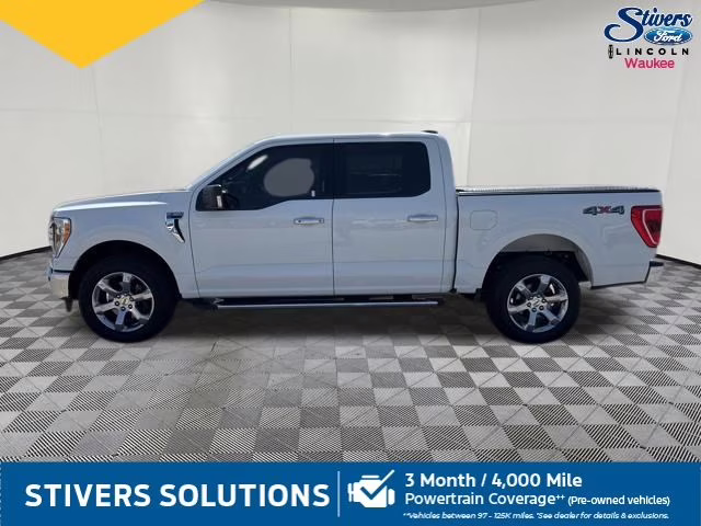2022 Oxford White Ford F-150 XLT 4X4 Truck