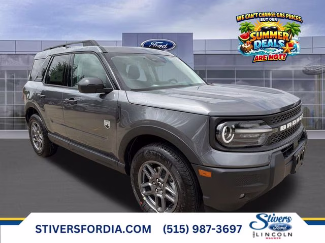 2026 Carbonized Gray Metallic Ford Bronco Sport Big Bend 4X4 SUV