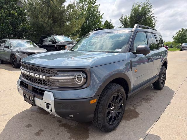 2026 Azure Gray Metallic Tri-Coat Ford Bronco Sport Badlands 4X4 SUV