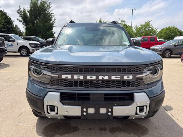 2026 Azure Gray Metallic Tri-Coat Ford Bronco Sport Badlands 4X4 SUV