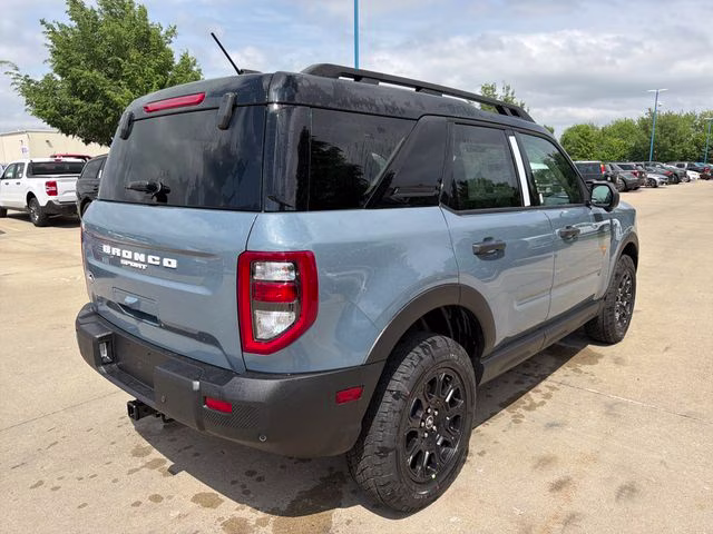 2026 Azure Gray Metallic Tri-Coat Ford Bronco Sport Badlands 4X4 SUV