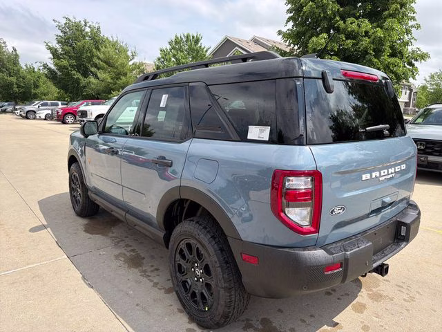 2026 Azure Gray Metallic Tri-Coat Ford Bronco Sport Badlands 4X4 SUV