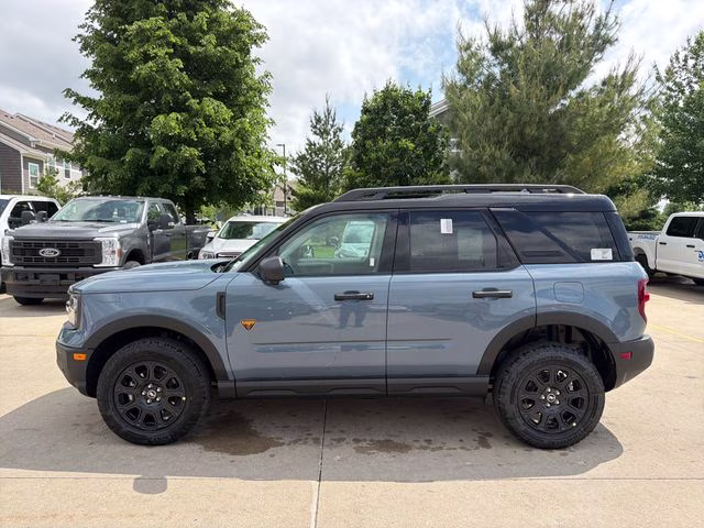 2026 Azure Gray Metallic Tri-Coat Ford Bronco Sport Badlands 4X4 SUV