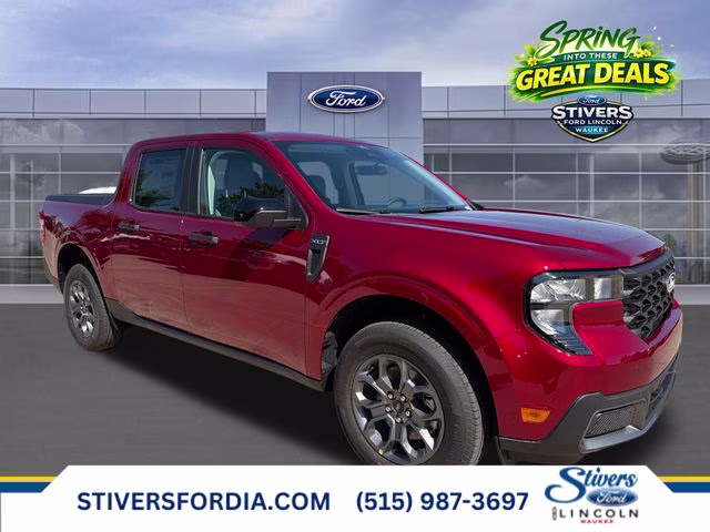 2026 Ruby Red Metallic Tinted Clearcoat Ford Maverick XLT AWD Truck