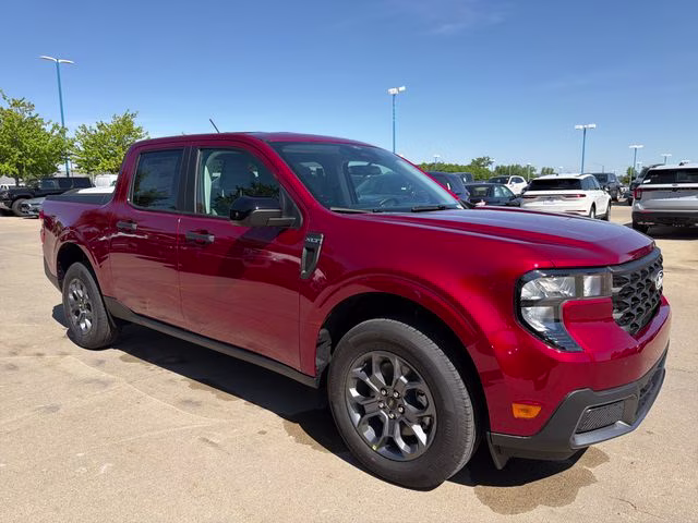 2026 Ruby Red Metallic Tinted Clearcoat Ford Maverick XLT AWD Truck