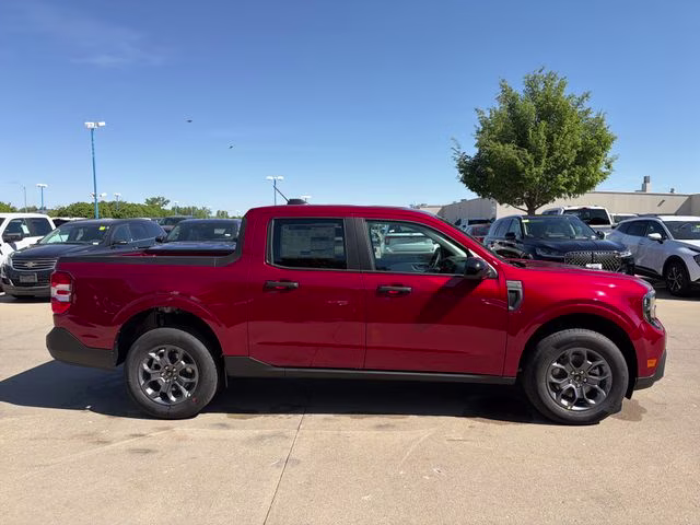 2026 Ruby Red Metallic Tinted Clearcoat Ford Maverick XLT AWD Truck