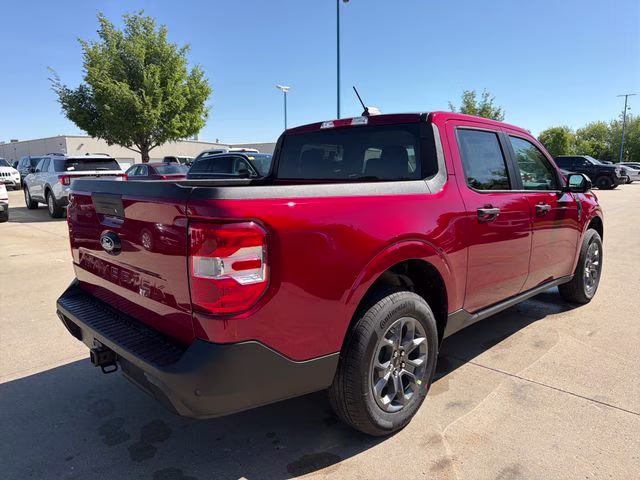 2026 Ruby Red Metallic Tinted Clearcoat Ford Maverick XLT AWD Truck