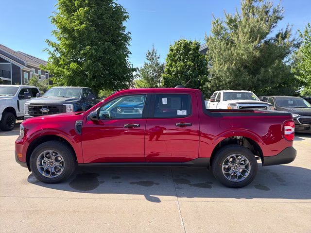 2026 Ruby Red Metallic Tinted Clearcoat Ford Maverick XLT AWD Truck