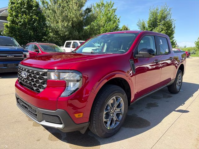 2026 Ruby Red Metallic Tinted Clearcoat Ford Maverick XLT AWD Truck