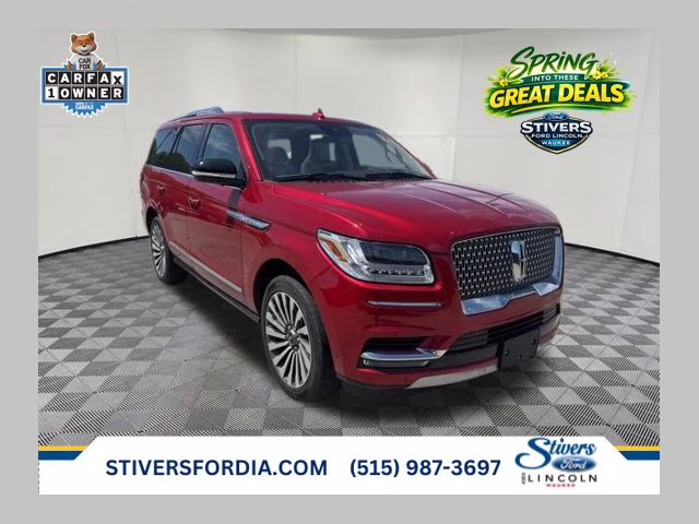 2020 Red Lincoln Navigator Reserve 4X4 SUV