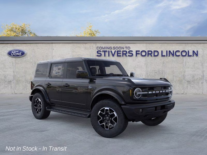 2026 Shadow Black Ford Bronco Outer Banks 4X4 SUV