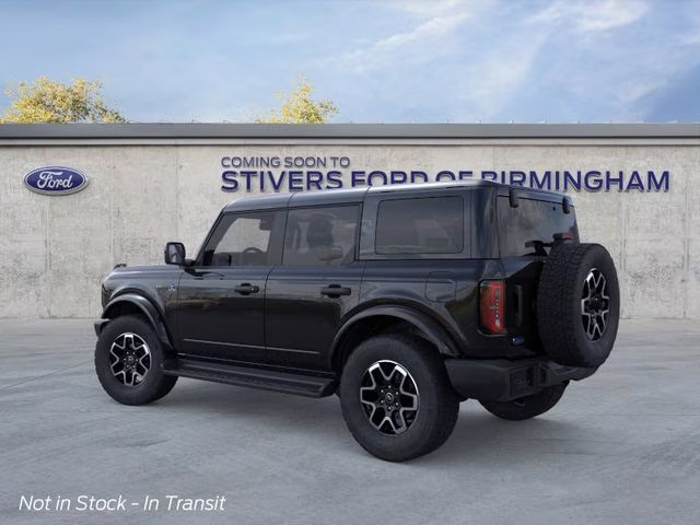 2026 Shadow Black Ford Bronco Outer Banks 4X4 SUV