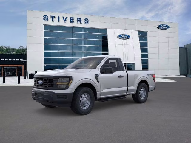 2026 Iconic Silver Metallic Ford F-150 XL 4X4 Truck