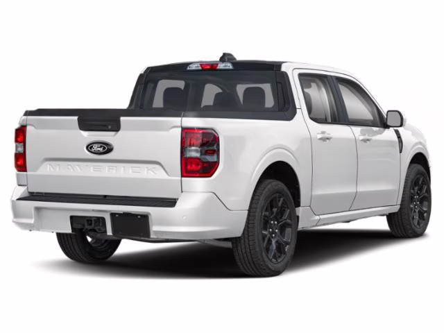 2026 White Metallic Ford Maverick Lobo Standard AWD Truck