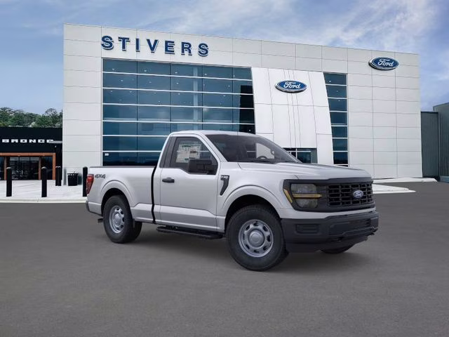 2026 Iconic Silver Metallic Ford F-150 XL 4X4 Truck