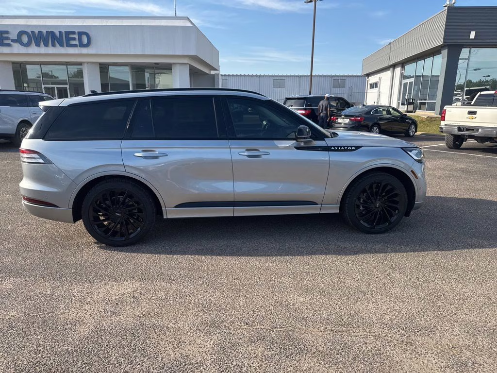 2023 Silver Radiance Metallic Clearcoat Lincoln Aviator Reserve RWD SUV
