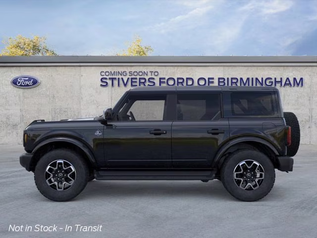2026 Shadow Black Ford Bronco Outer Banks 4X4 SUV