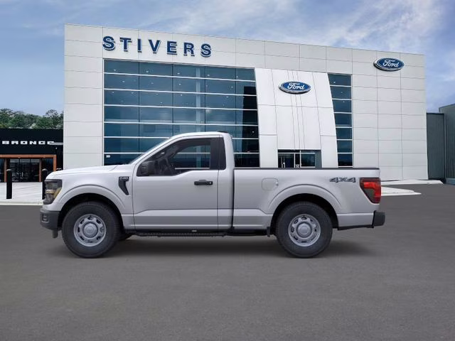 2026 Iconic Silver Metallic Ford F-150 XL 4X4 Truck