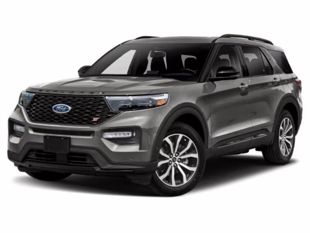 2022 Gray Metallic Ford Explorer ST RWD SUV