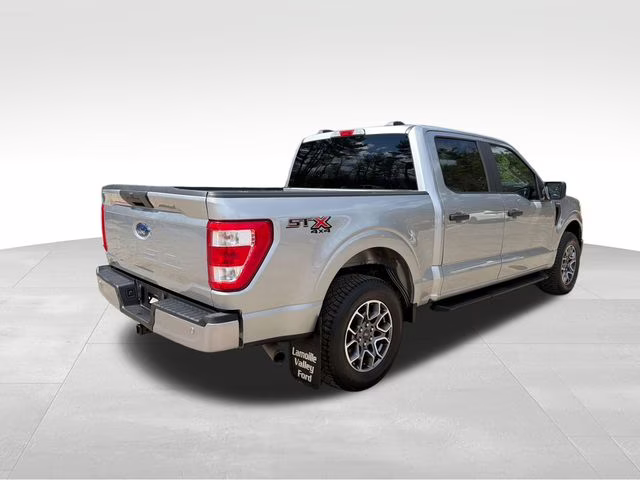2021 Silver Metallic Ford F-150 XL 4X4 Truck