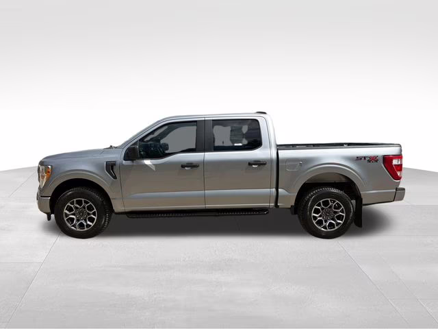 2021 Silver Metallic Ford F-150 XL 4X4 Truck