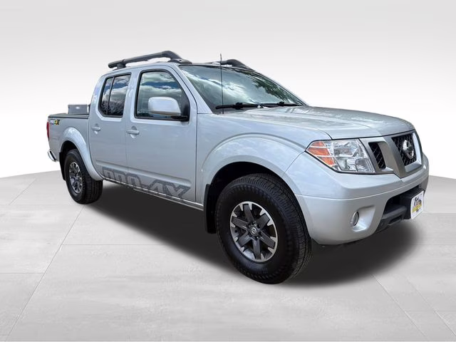 2017 Brilliant Silver Nissan Frontier PRO-4X 4X4 Truck