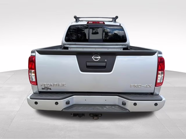 2017 Brilliant Silver Nissan Frontier PRO-4X 4X4 Truck