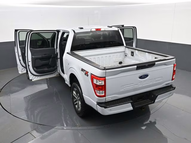 2021 White Metallic Ford F-150 XL 4X4 Truck