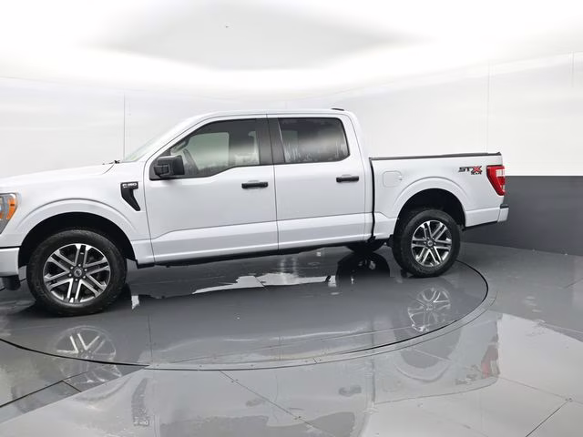 2021 White Metallic Ford F-150 XL 4X4 Truck