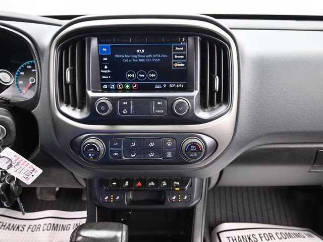 2020 Black Chevrolet Colorado Z71 4X4 Truck