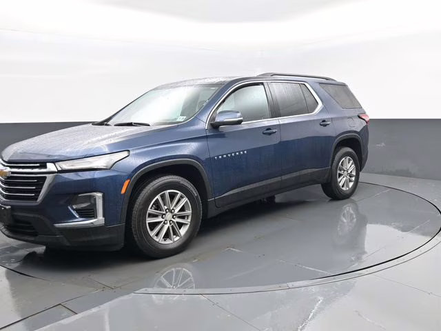 2023 Northsky Blue Metallic Chevrolet Traverse LT AWD SUV