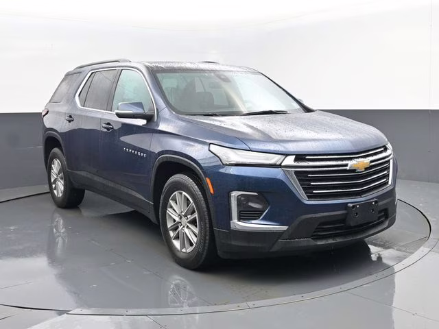 2023 Northsky Blue Metallic Chevrolet Traverse LT AWD SUV