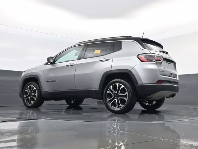 2022 Billet Silver Metallic Clearcoat Jeep Compass Limited 4X4 SUV