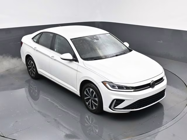 2025 White Volkswagen Jetta 1.5T S FWD Sedan