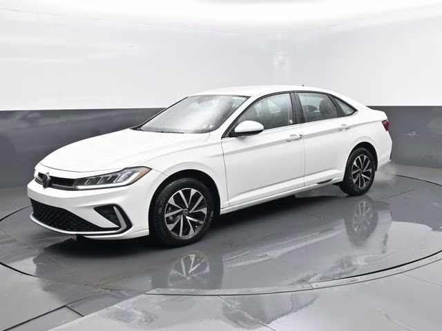 2025 White Volkswagen Jetta 1.5T S FWD Sedan