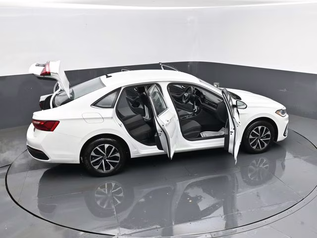 2025 White Volkswagen Jetta 1.5T S FWD Sedan