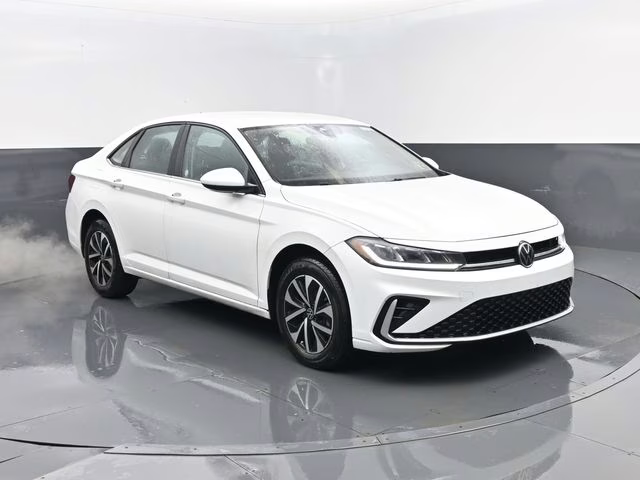 2025 White Volkswagen Jetta 1.5T S FWD Sedan