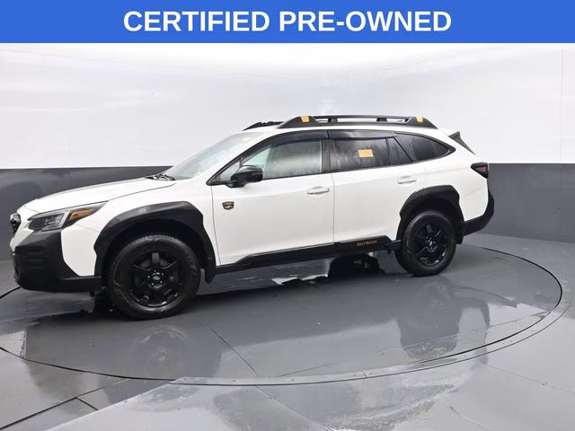 2022 Crystal White Pearl Subaru Outback Wilderness AWD SUV