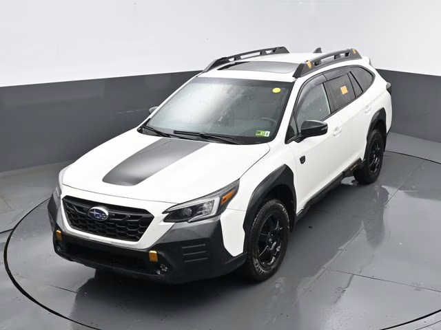 2022 Crystal White Pearl Subaru Outback Wilderness AWD SUV