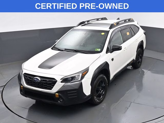 2022 Crystal White Pearl Subaru Outback Wilderness AWD SUV