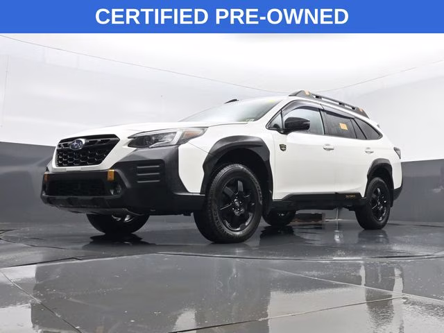 2022 Crystal White Pearl Subaru Outback Wilderness AWD SUV