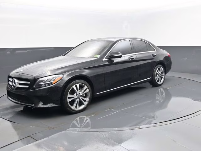 2021 Black Mercedes-Benz C-Class C 300 Sedan