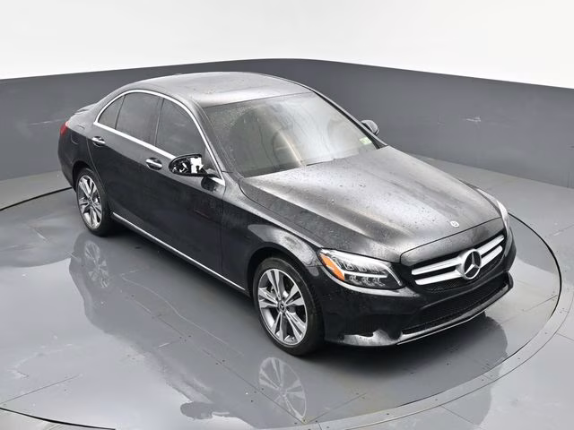 2021 Black Mercedes-Benz C-Class C 300 Sedan