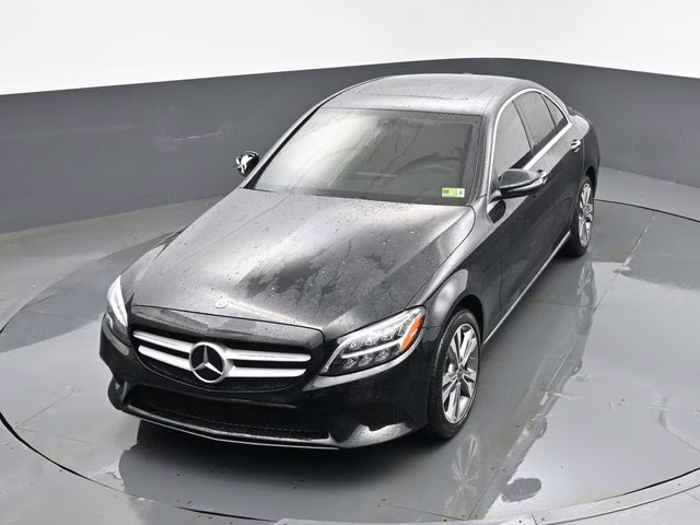 2021 Black Mercedes-Benz C-Class C 300 Sedan